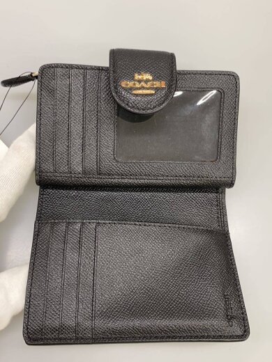 商品画像：2つ折り財布/--/BLK/レディース/ヨゴレ/金具メッキハガレ 4