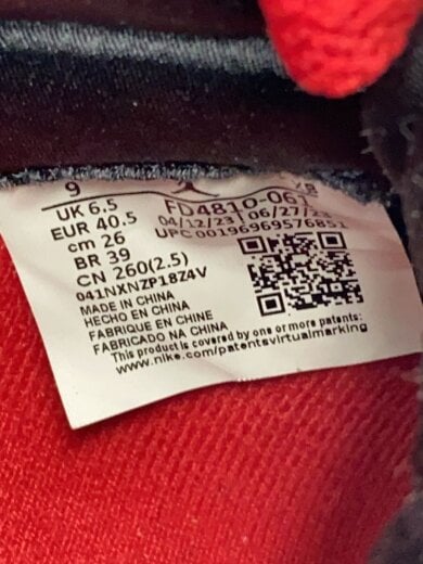 商品画像：AIR JORDAN 1 RETRO HIGH OG_エアジョーダン 1 レトロ ハイ オージー/26cm/RED 5