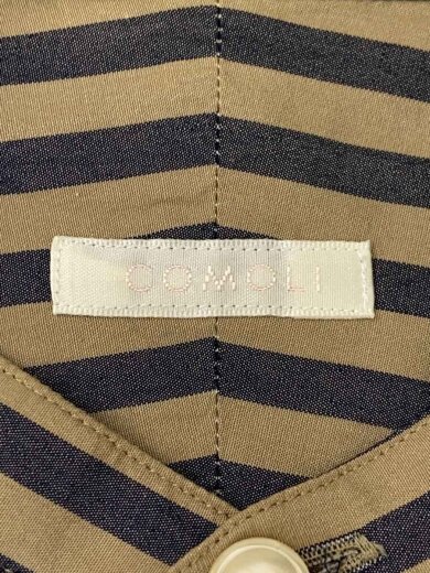 商品画像：長袖シャツ/1/コットン/BEG/ストライプ/J03-02002 3