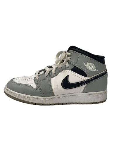 商品画像：AIR JORDAN 1 MID_エアジョーダン 1 ミッド/24.5cm/GRY 1
