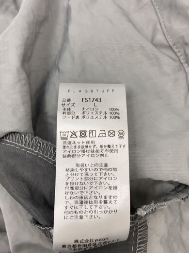 商品画像：ナイロンジャケット/L/ナイロン/GRY 3
