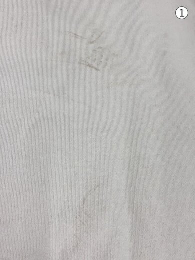 商品画像：スウェット/M/コットン/WHT/プリント/小さいシミ汚れ有// 7