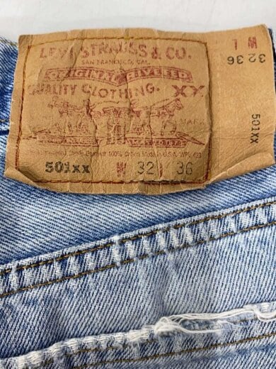 商品画像：ボトム/32/コットン/IDG/501-0000/501XX/ボタン裏524/90s// 4