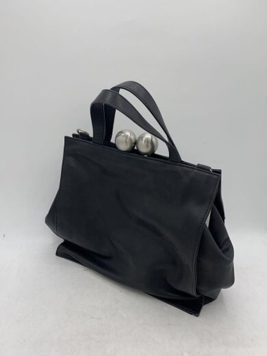 商品画像：ハンドバッグ/レザー/BLK/ショルダーの紐欠品 2