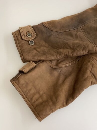 商品画像：ATELIER ZERO/レザージャケット・ブルゾン/M/羊革/BRW/無地/9302 6