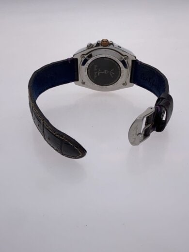 商品画像：ソーラー腕時計/アナログ/レザー/BLK/BRW/SS/H416-S084652 4