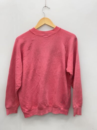 商品画像：スウェット/M/コットン/PNK/CLOTHING/80s～90s/右肩側ヨゴレ有// 2