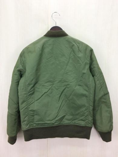 画像：KIFFEMA-1/フライトジャケット/M/ポリエステル/カーキ/K13FO-0012
