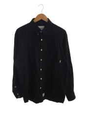 19SS/長袖シャツ/3/コットン/BLK/191BRDT-SHM01