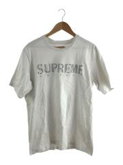 Tシャツ/L/コットン/WHT/Gradient Logo Tee