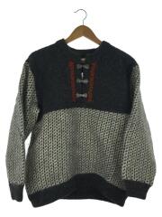 BERGENS/セーター(厚手)/--/--/GRY/総柄