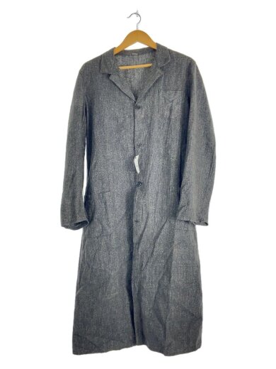 商品画像：推定50s/ブラックシャンブレー/コート/--/--/BLK/無地// 1