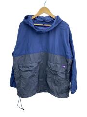 MOUNTAIN PULLOVER/L/ナイロン/NVY