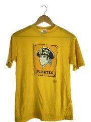 80s/PIRATES/Tシャツ/XL/--/YLW/プリント