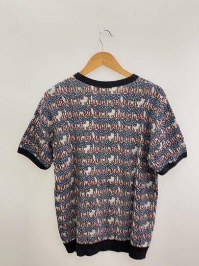 商品画像：Tシャツ/L/コットン/SLV/総柄/4CS-1003/リンガー/スウェット// 2