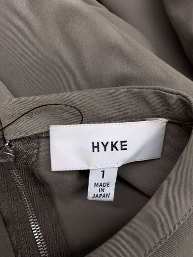 商品画像：長袖ワンピース/1/ポリエステル/KHK/無地 3