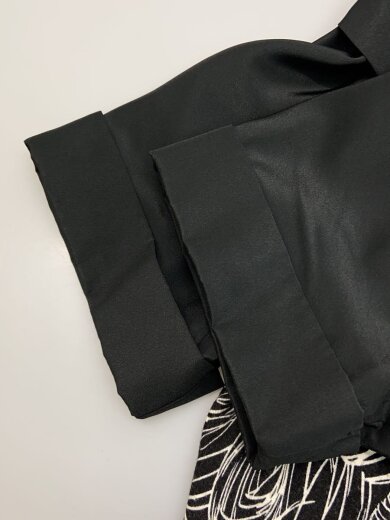 商品画像：半袖ワンピース/M/--/BLK/総柄// 5