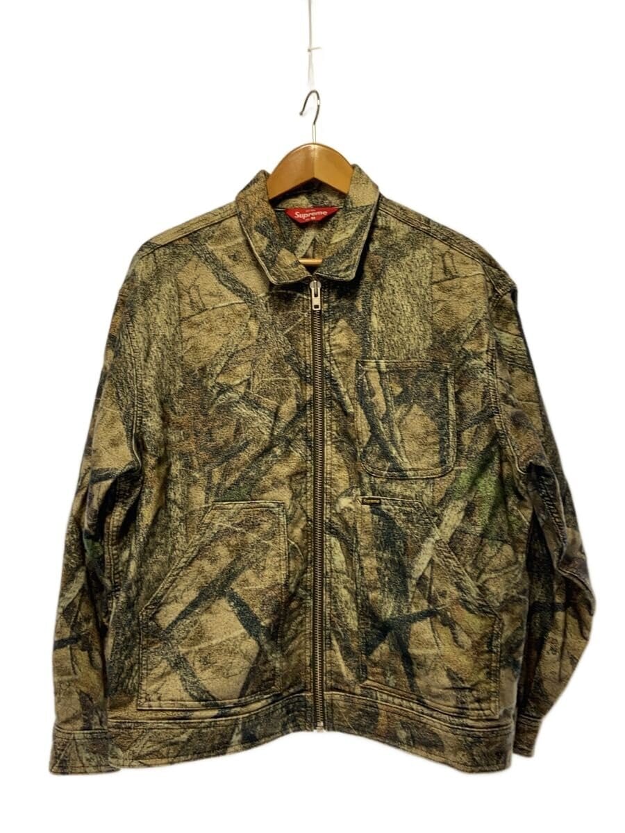 Supreme / 22AW/Moleskin Work Jacket/ジャケット/M/コットン/マルチカラー/カモフラ