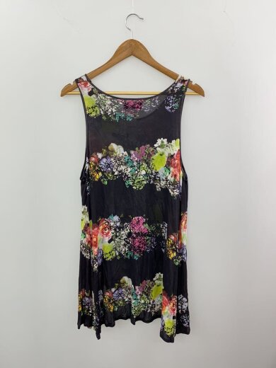 商品画像：ノースリーブワンピース/2/レーヨン/マルチカラー/花柄/YK-B31-039 2