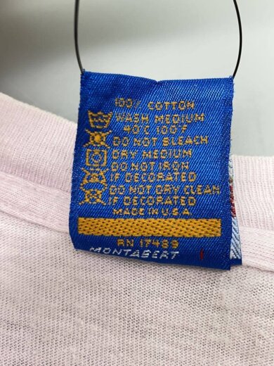 商品画像：90s/クルーネックTシャツ/長袖Tシャツ/L/コットン/PNK/プリント// 4