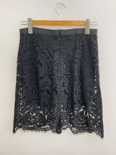 商品画像：レーススカート/2/コットン/BLK/11-01385 2