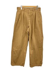 25SS/E.Wide Chino TRS/ボトム/--/コットン/BRW/2502-7003-60-322
