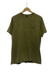 PIGMENT DYED TEE/Tシャツ/S/コットン/GRN