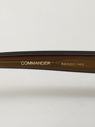 商品画像：COMMANDER/52□20-145/サングラス/プラスチック/BRW/BRW/レディース 5