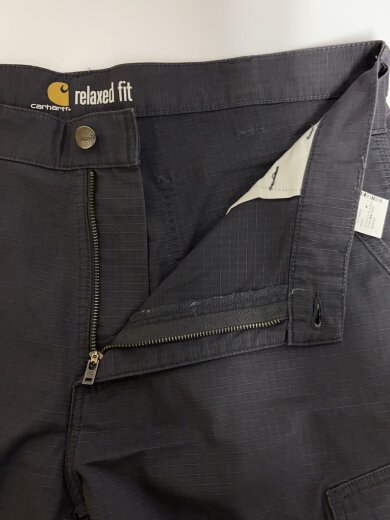 商品画像：リップストップショートパンツ/38/コットン/GRY/無地/103543 029 3