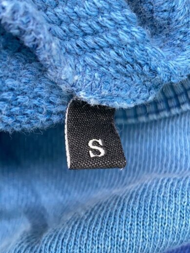 商品画像：フロントロゴプリント クルーネックスウェット/S/コットン/NVY/A05734 4