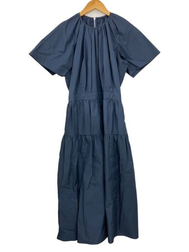 商品画像：半袖ワンピース/38/コットン/NVY/無地/6526-299-1127 1
