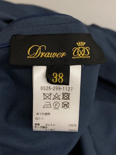 商品画像：半袖ワンピース/38/コットン/NVY/無地/6526-299-1127 3