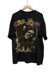 00s/BOB MARLY/GAZY/Tシャツ/XXL/コットン/BLK/プリント