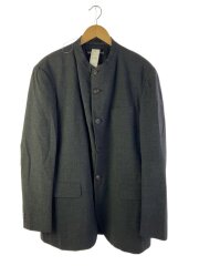 スタンドカラー/ジャケット/4/ウール/GRY