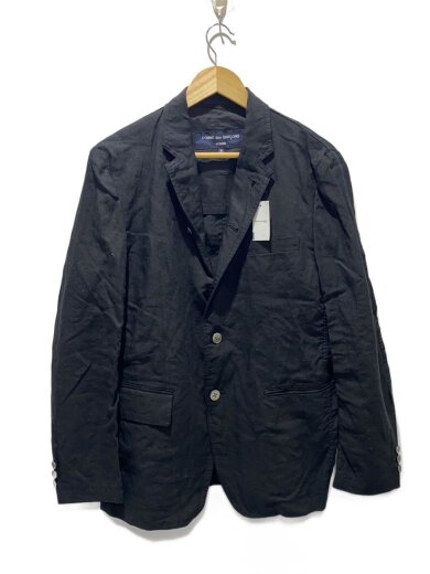 商品画像：AD2010/テーラードジャケット/S/リネン/BLK/HG-J053 1