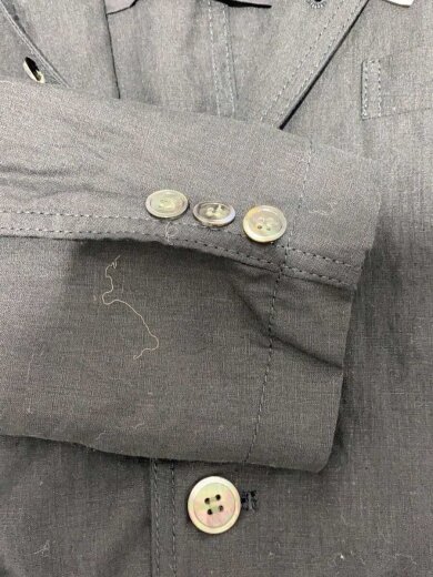 商品画像：AD2010/テーラードジャケット/S/リネン/BLK/HG-J053 5