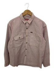 25SS/Washed Corduroy Shirt/長袖シャツ/S/ポリエステル/PNK