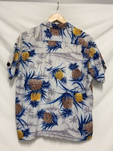 商品画像：パイナップル/ALOHA SHIRTS/アロハシャツ/M/レーヨン/マルチカラー// 2
