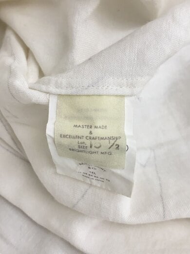 商品画像：STEINBERG/長袖シャツ/M/コットン/WHT/総柄/251OJ-SH02 4