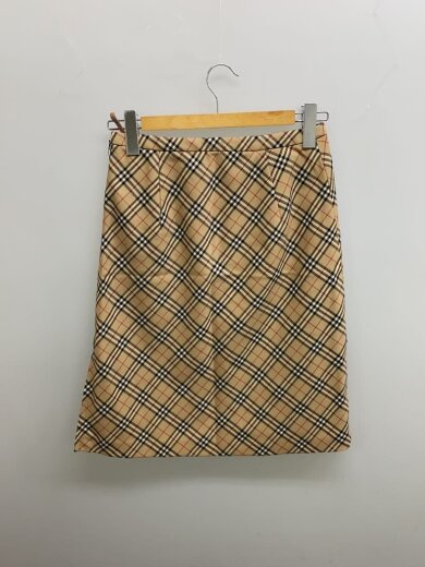 商品画像：ノバスカート/36/ウール/BEG/チェック 2