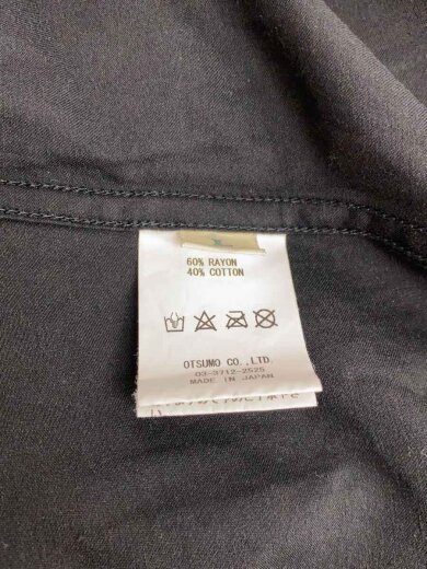 商品画像：China Shirts/KUNG-FU SHIRTS/半袖シャツ/L/レーヨン/BLK// 5