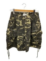 ボトム/2/コットン/KHK/カモフラ/ハーフパンツ/カーゴ