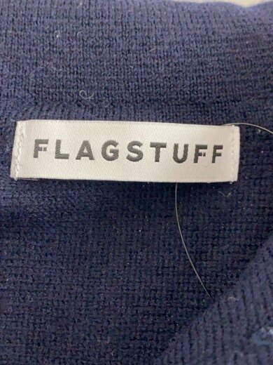 商品画像：カーディガン(厚手)/XL/ウール/NVY/ストライプ// 3