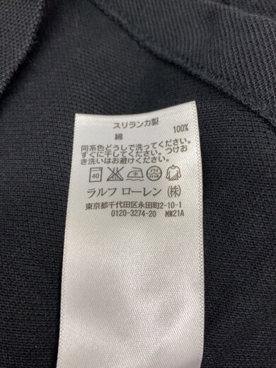 商品画像：ビッグポニーポロシャツ/XS/コットン/BLK⑯// 4