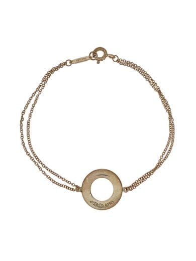 商品画像：1837サークル/2重チェーンブレスレット/SV925/SLV/レディース/箱有 1