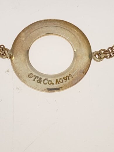 商品画像：1837サークル/2重チェーンブレスレット/SV925/SLV/レディース/箱有 2