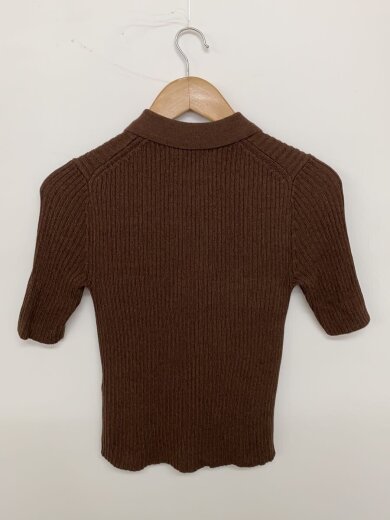 商品画像：半袖カーディガン(薄手)/XS/コットン/BRW// 2