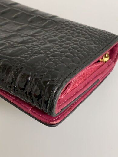 商品画像：型押しオーブ長財布/--/BLK/レディース 8