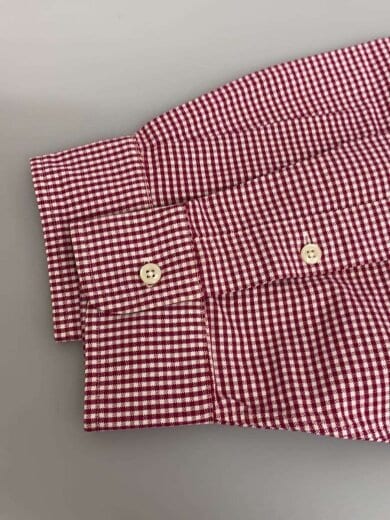 商品画像：BIG SHIRT/BDシャツ/長袖シャツ/S/コットン/RED/チェック 4