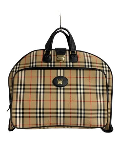 商品画像：ノバチェック/ガーメントバック/衣装ケース/バッグ/PVC/BEG/チェック// 1